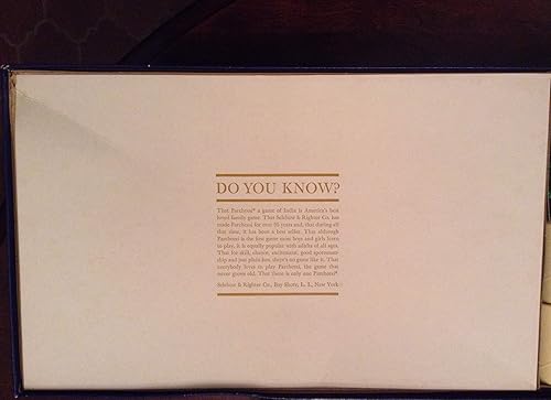 Miniatura 5 de Parcheesi 1964 Gold Seal Edition - Juego de mesa vintage