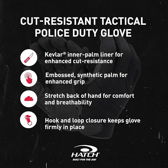 Hatch StreetGuard with Kevlar Cut Resistant Glove