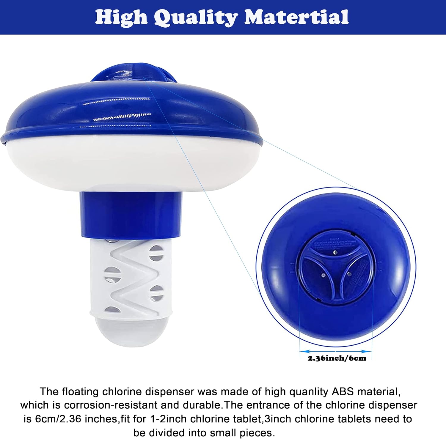 Chlorine Dispenser for Hot Tub,Chlorine Tablets Dispenser,Chlorine