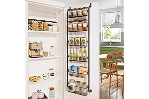 Over-the-Door Pantry Organizer: Your Kitchen's Vertical Storage Solution