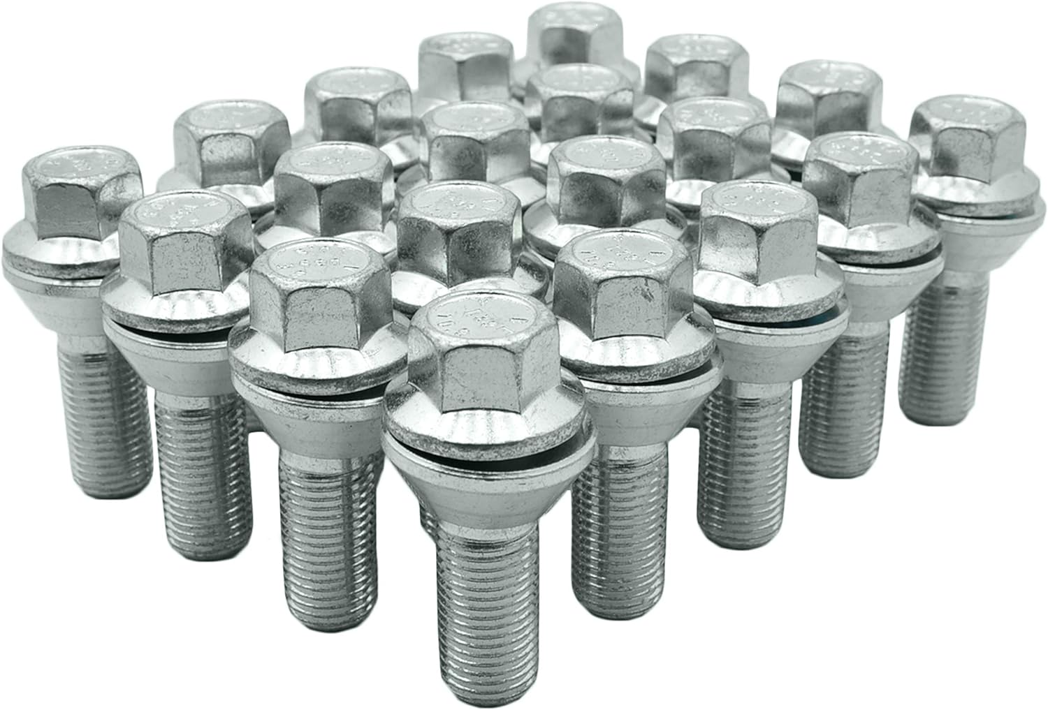 Nuts, Bolts & Studs 16 x alloy wheel M12 x 1.5 Wobble Wobbly Vari bolts