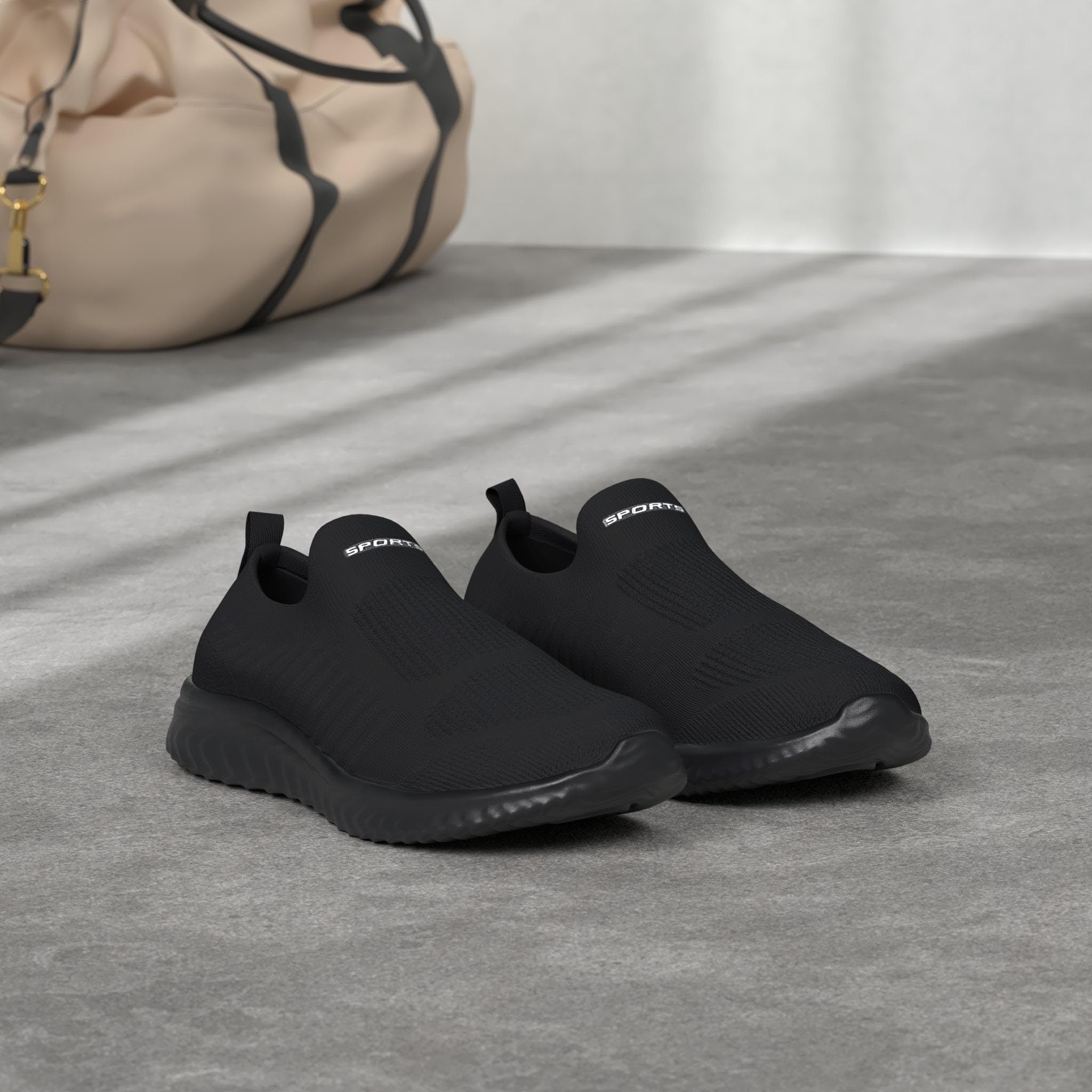 HKR Slip on Scarpe da Ginnastica Donna Senza Lacci Tennis Running Memory Foam Ortopediche Running Camminare Casual Lavoro Comode Sneakers