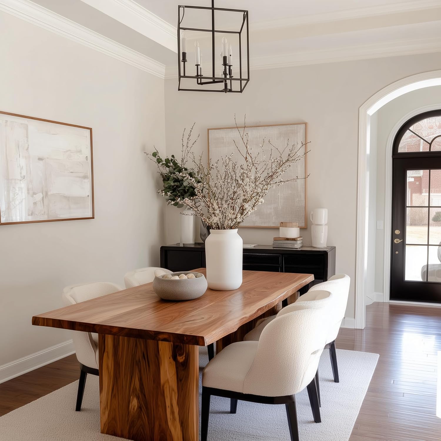 Evolve Interior Paint & Primer, Four Sheens, 1-Gallon & 5-Gallon, Designer Curated Color Palette – One-Coat Coverage, Excellent Hide, Low VOC, Low Odor, Washable Paint for Walls, Ceilings & Trim - Satin Sheen (Alabaster White, 1 Gallon)