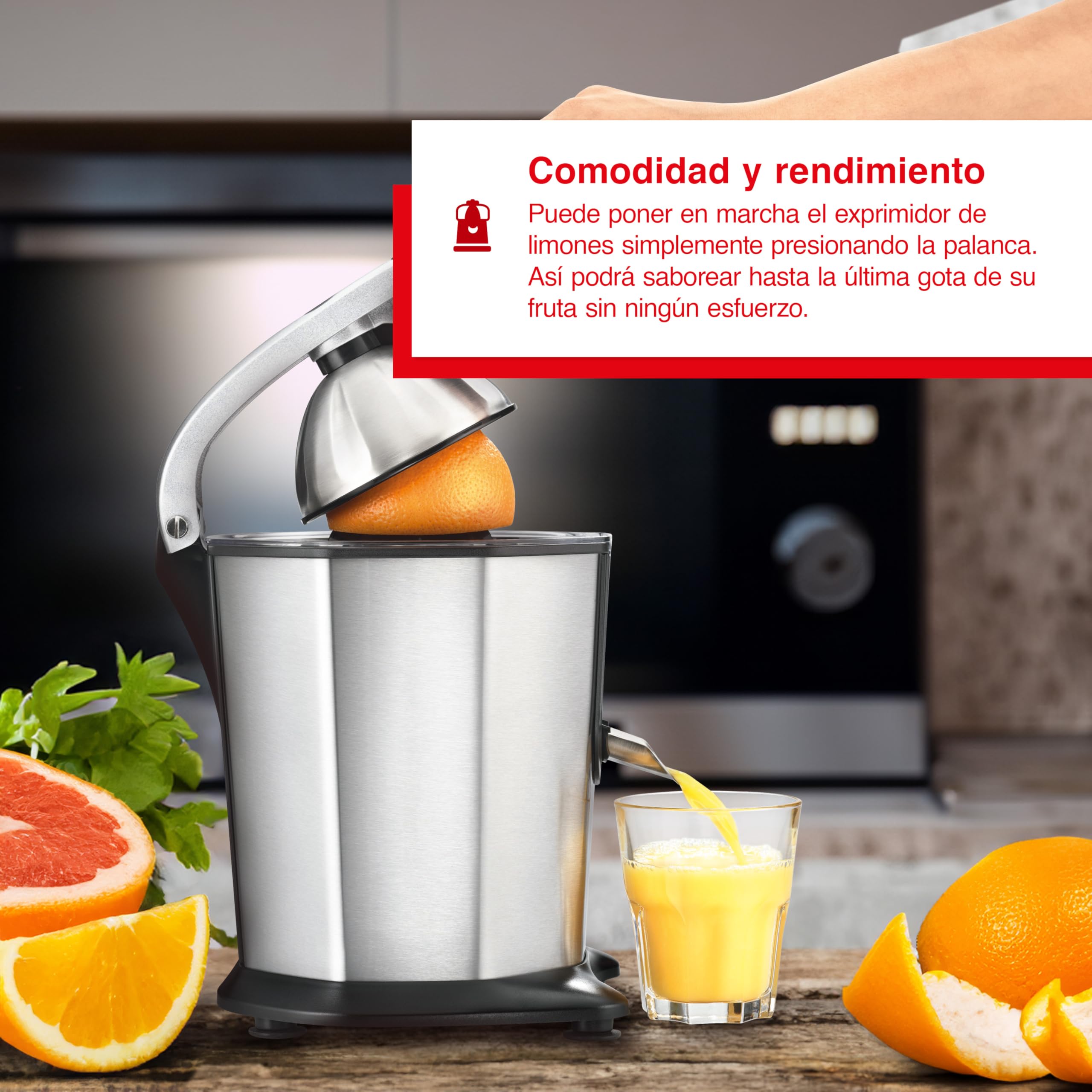 Solis Citrus Juicer 8453 - Exprimidor eléctrico de cítricos (160 W, 160 W)