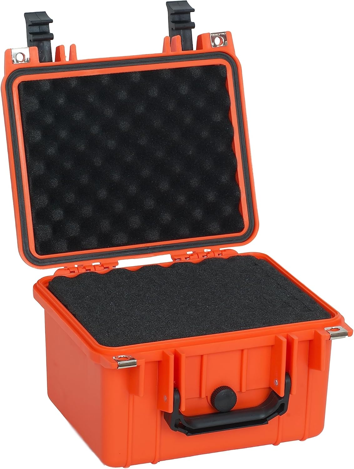 MEIJIA Portable All Weather IP67 Waterproof Camera Case,hard case with Customizable Fit Foam,Fit Use of Drones,Camera,Equipments,10.62 x9.68x6.87inches(Orange) - Image 6