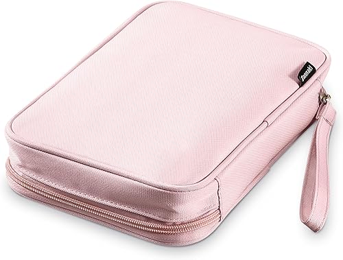 Zannaki Bolsa de almacenamiento de gran capacidad, estuche para rotuladores y lápices, estuche simple de papelería, caja de herramientas de arte y