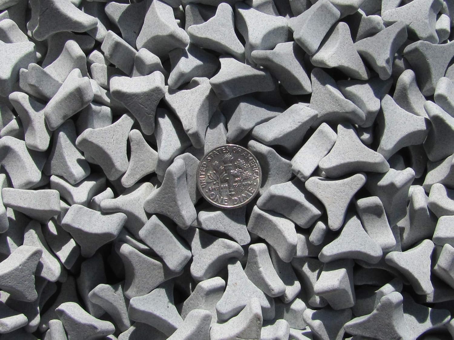 1 Lb. 5/8" X 1/4" Angle Cut TriStar Abrasive Triangle Ceramic Tumbling Tumbler Tumble Media M - General Purpose