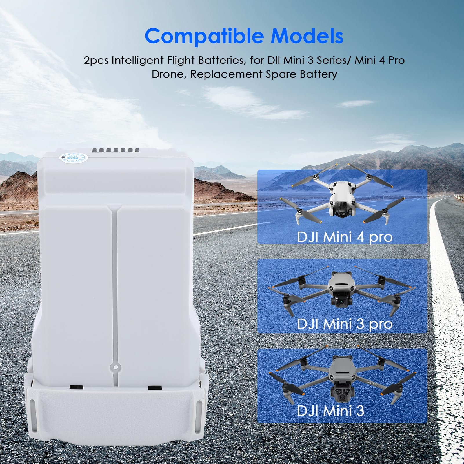 Chargeur De Batterie Mini 4 Pro Pour DJI Mini 4 Pro/Mini 3 Pro, Hub De Charge Bidirectionnel Dji Mini 4 Promini 3 Double Batterie A Charge Rapide