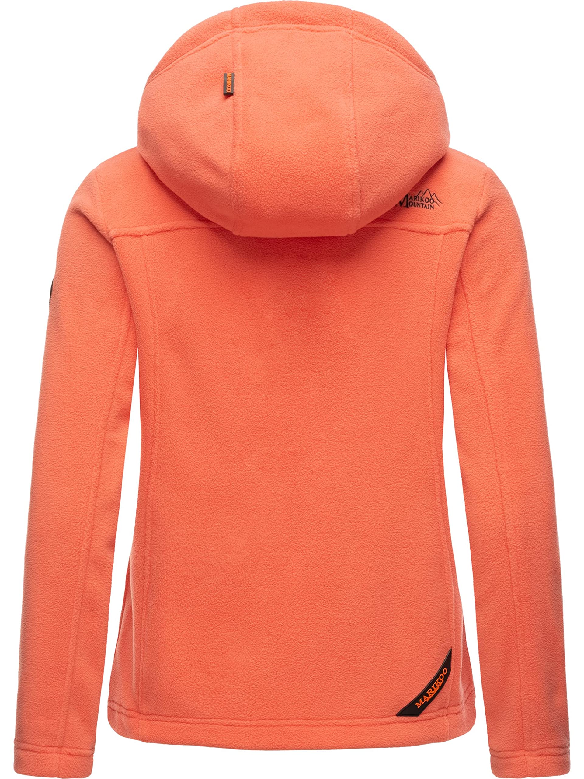 MARIKOO Chaqueta de forro polar para mujer con capucha Mount Iwaki XS-XXL