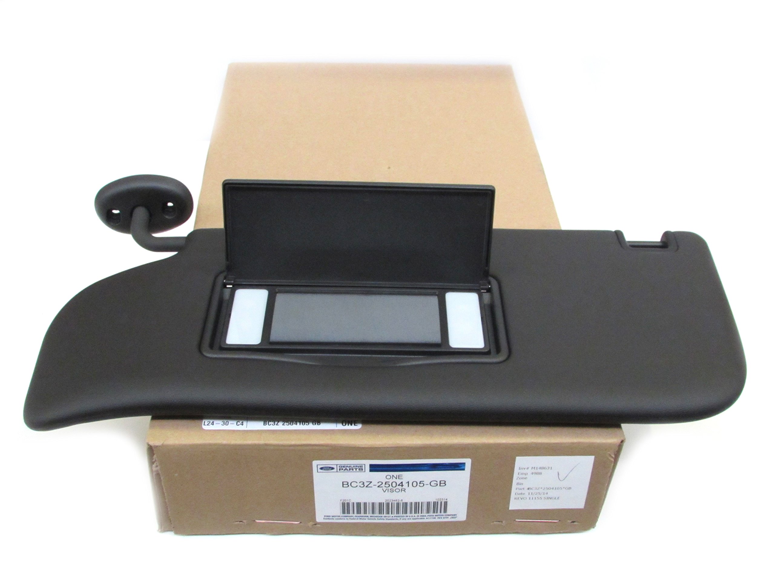 2011-2015 Ford F250 F350 Super Duty Left Driver Sun Visor Black Homelink OEM NEW BC3Z-2504105-GB