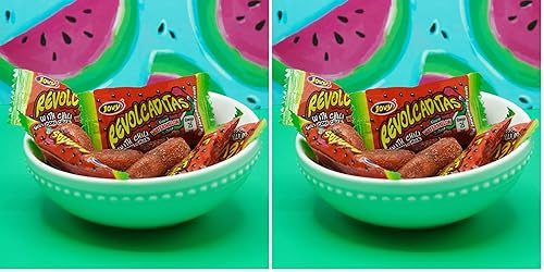 Miniatura 8 de Jovy - Revolcaditas con sabor a sandía con chile  Bolsa de 170 g  Dulce mexicano