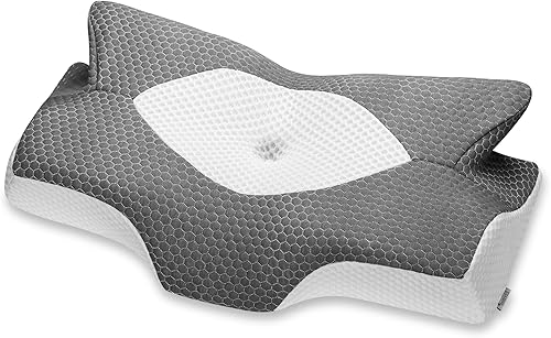 Miniatura 12 de Almohadas cervicales de espuma viscoelástica Elviros para el dolor de cuello y hombros, almohada para el cuello para dormir, almohadas para dormir