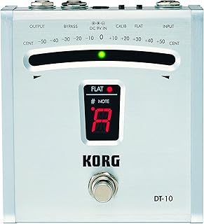 Korg DT10 Digital Guitar Foot Pedal Tuner