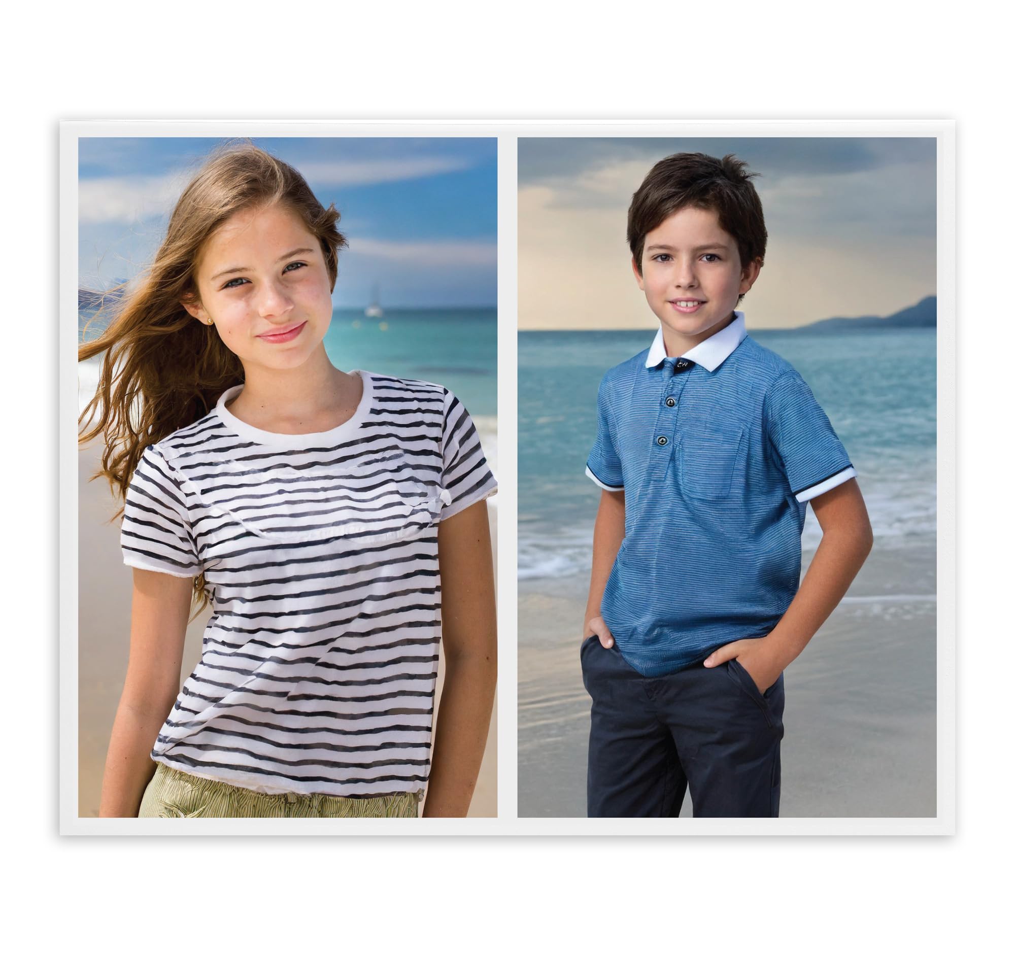 Portrait/Landscape Personalised Canvas Prints With Photo Custom Wall Frame Family & Wedding Pictures Wall Art Pets Photo Gifts For Home Decor (25cm x 20cm)