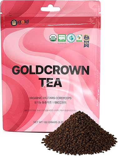 Miniatura 5 de Cordyceps Plus, polvo de hongos militaris orgánico de 4.23 onzas, USDA orgánico Halal sin OMG, apoyo inmunológico y refuerzo de energía