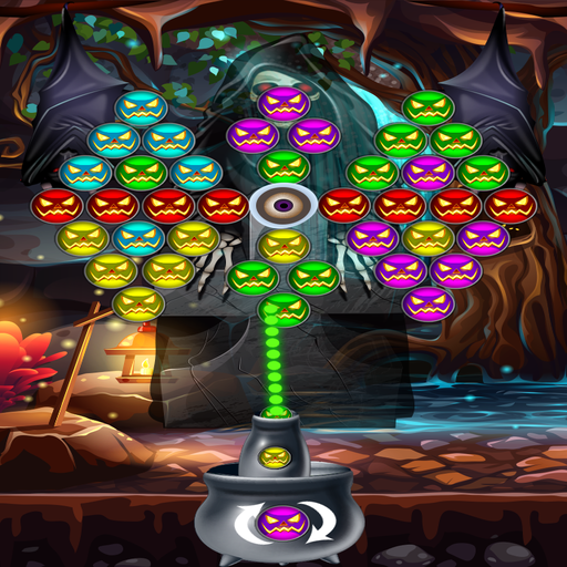 ハロウィーンバブルシューティングアドベンチャー2020:無料ハロウィーンレジェンドマニア魔女バブルシューティングパズルゲーム、何百もの不気味なマッチ3レベルのエキサイティングなアーケードが満載