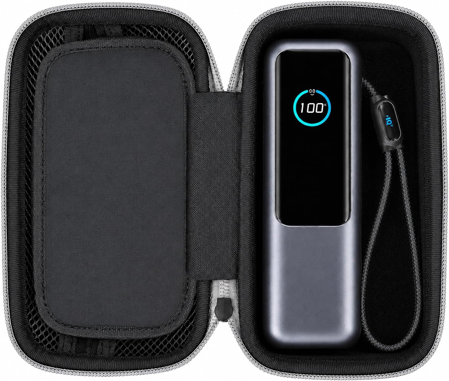 Case Compatible with Anker Prime Power Bank, 27,650mAh 3-Port 250W& for Prime USB C Charging Station, Storage Travel Holder for Anker Prime Charging Base, Portable Chargers, Cable, Adapter (Box Only)