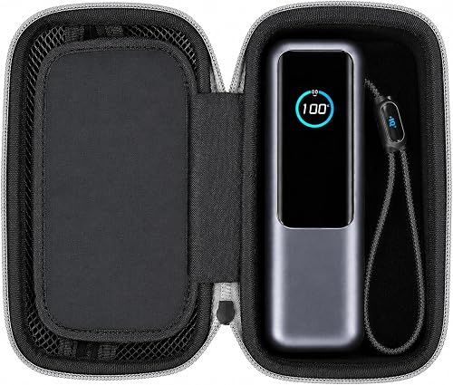 Case Compatible with Anker Prime Power Bank, 27,650mAh 3-Port 250W& for Prime USB C Charging Station, Storage Travel Holder for Anker Prime Charging Base, Portable Chargers, Cable, Adapter (Box Only)
