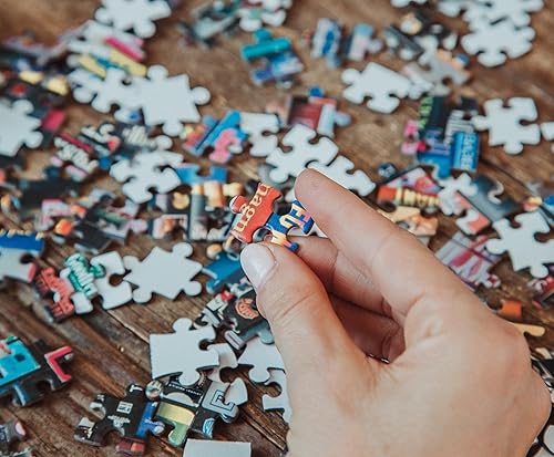 Miniatura 6 de Blockbuster Era - Rompecabezas de 1000 piezas, rompecabezas para niños y adultos, 28 x 20 pulgadas