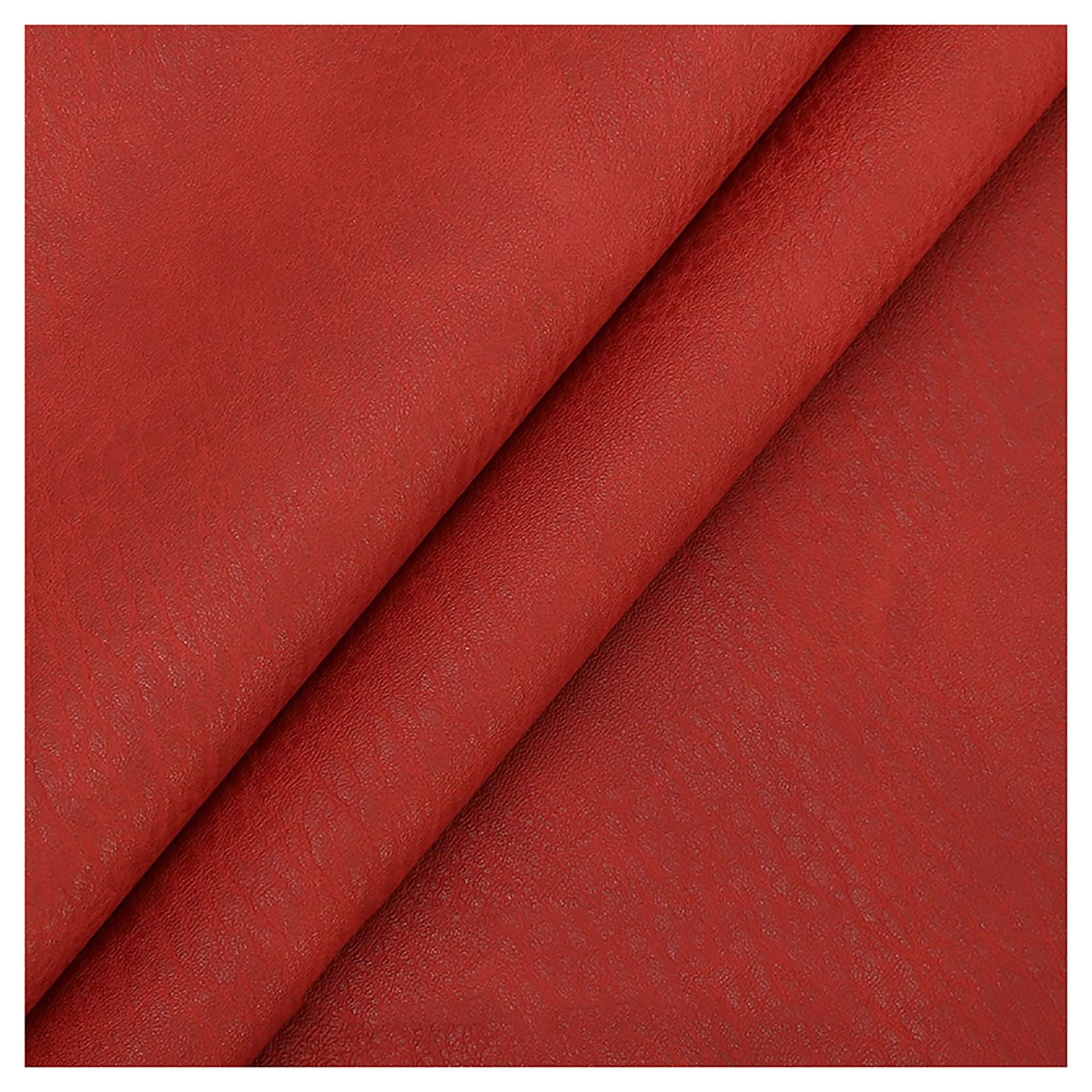 Tissu simili cuir ameublement souple et stretch rouge pour chaises et sacs