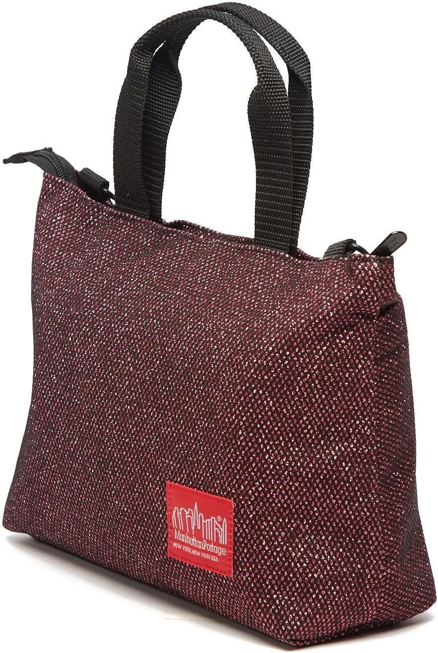 Manhattan Portage Midnight Remsen Street Tote With Removeable Shoulder Strap And Spacious Zip Compartment