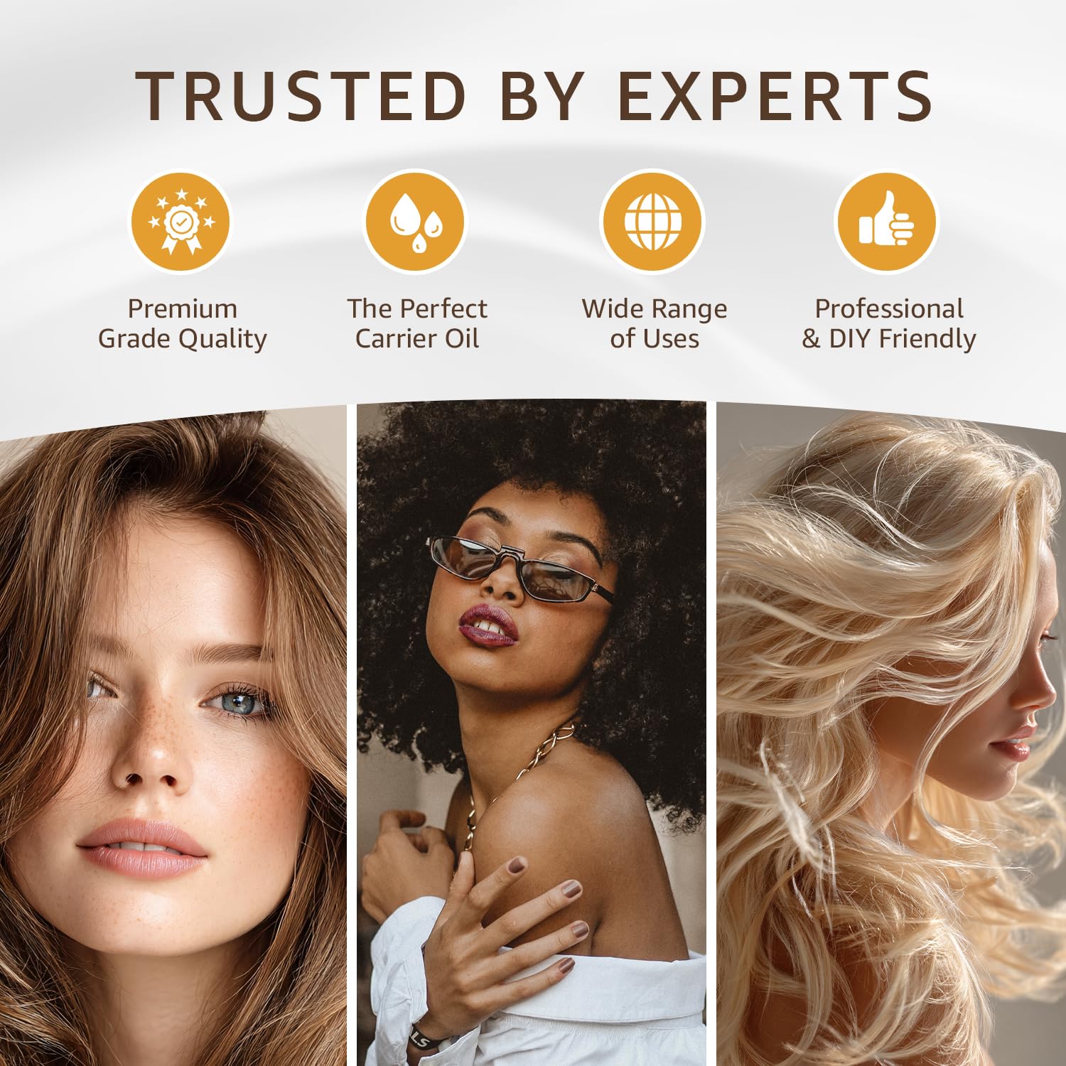 CASTOR OIL ( 32 oz ) Premium Cold Pressed Unrefined | 100% Natural Promotes Healthy Skin & Hair | Thickens Eyebrows Lengthens Eyelashes | Strengthens Nails Cuticles | Massage Oil | 32 FL OZ