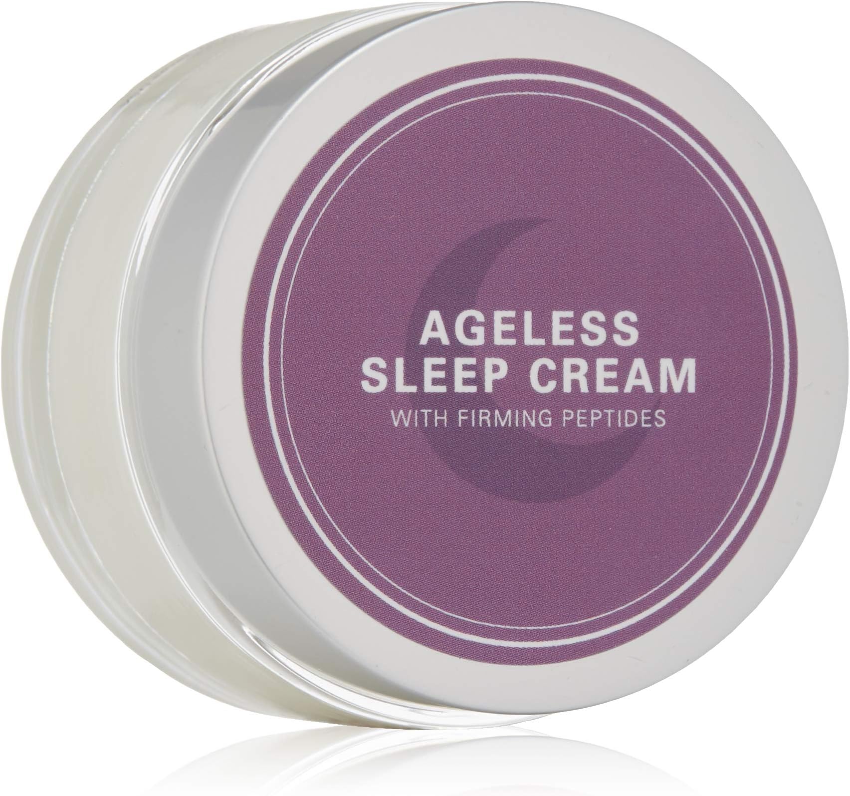 Face Moisturizer, Anti-Aging Cream. Hydrating Peptide Overnight Cream, Three Milk Ageless Sleep Cream. 1.7 Fl Oz