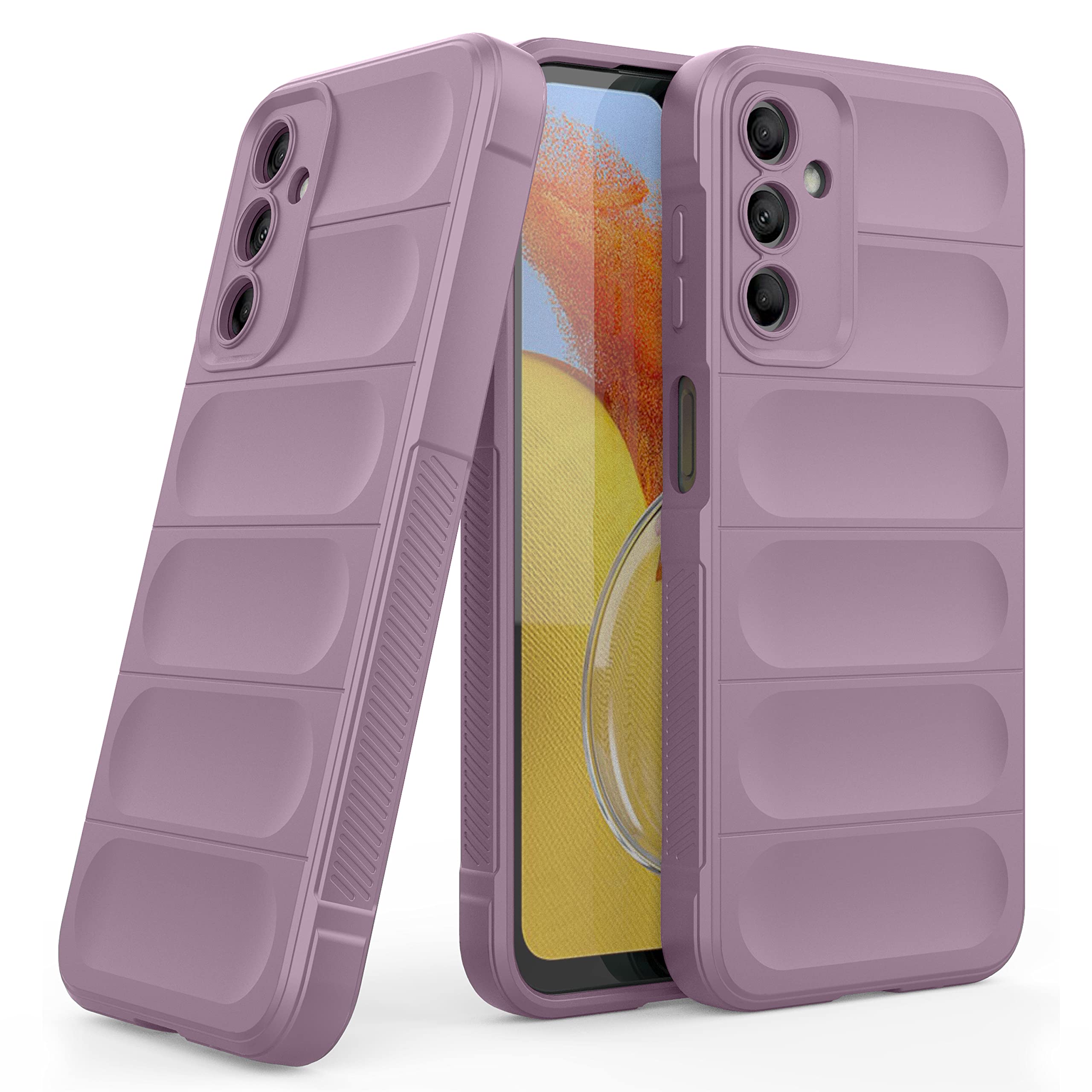 Amazon Basics Back Case Cover for Samsung Galaxy M14 5G | Compatible for Samsung Galaxy M14 5G Back Case Cover | Liquid Silicon Magic Case for Samsung Galaxy M14 5G with Camera Protection | Lavender (B0C4DS5GJB) Amazon Price History, Amazon Price Tracker