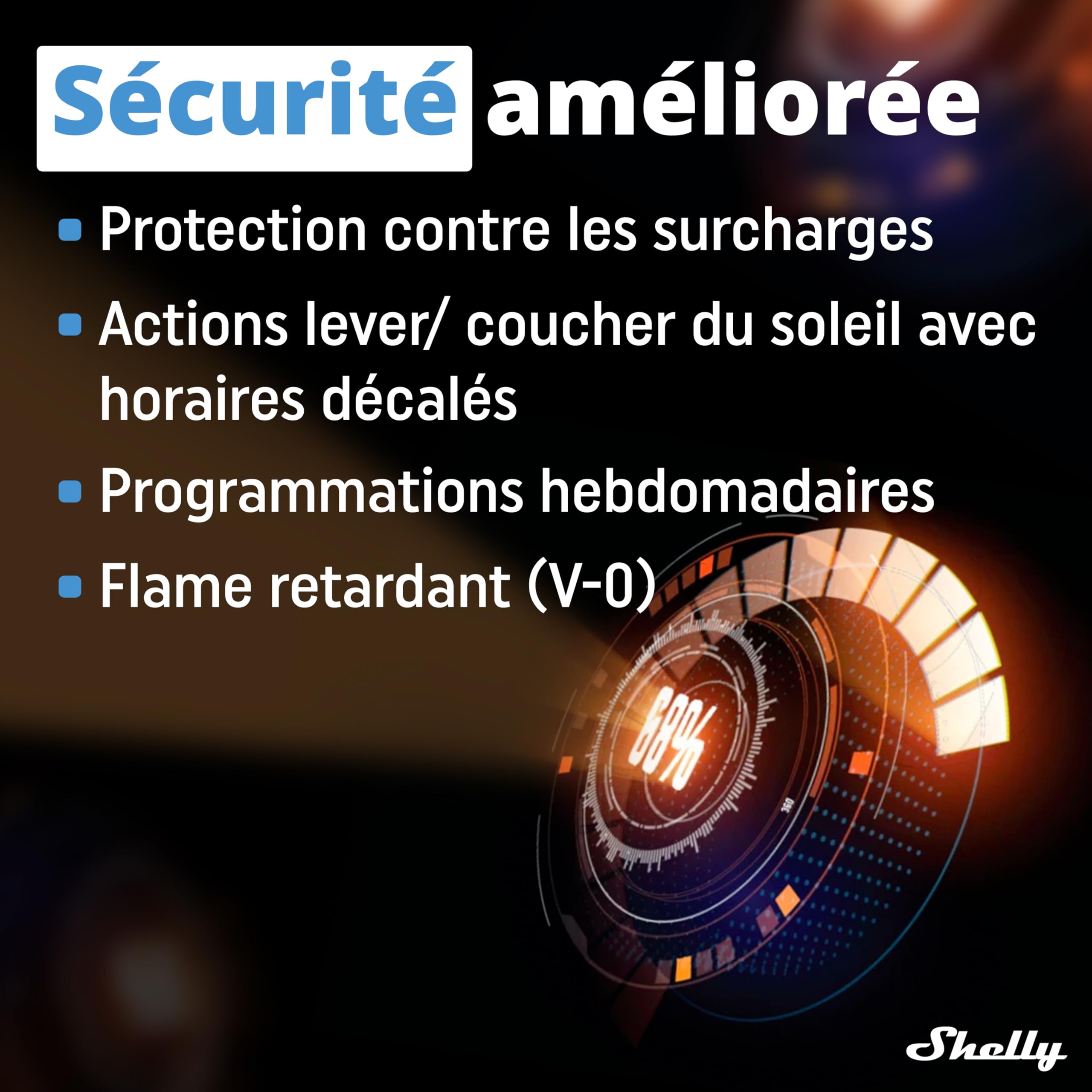 Shelly Pro 2 - Interrupteur connecté sur rail DIN, Commutateur W-Fi, LAN Biphasé - 25 A, Contacts secs, Contrôle à distance Éclairage, app iOS, Android, Compatible avec Alexa, Google Home, SmartThings