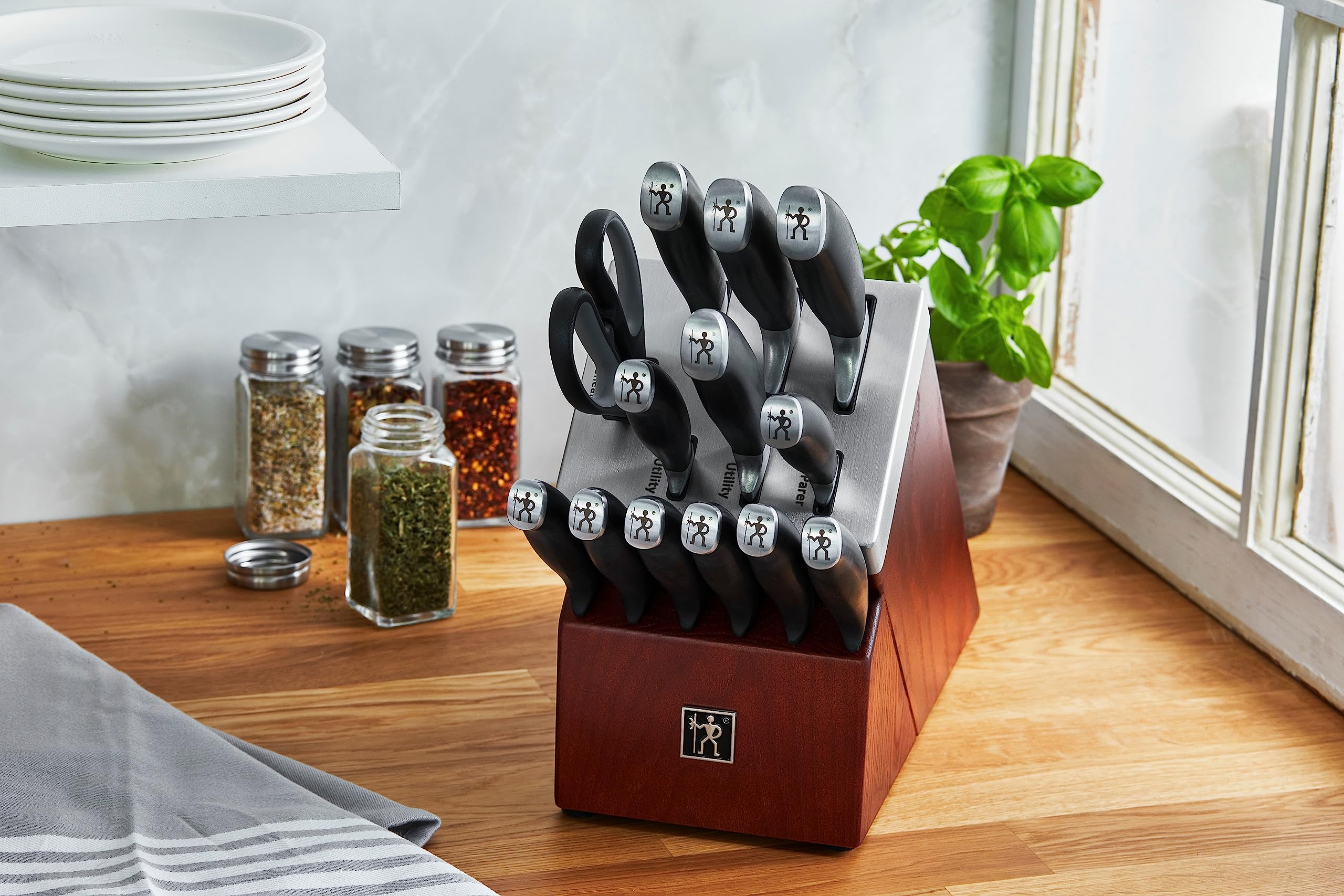 GOURMET. Set ceppo e 6 coltelli - MO6308