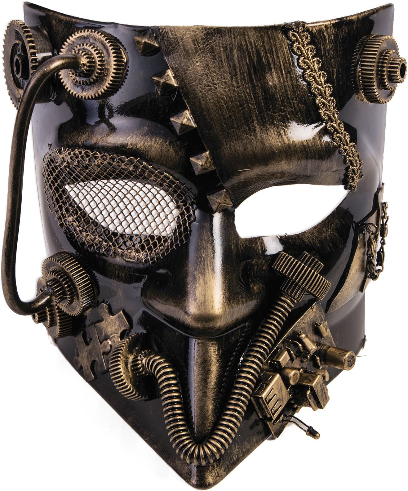 Forum Steampunk Jester Adult Mask