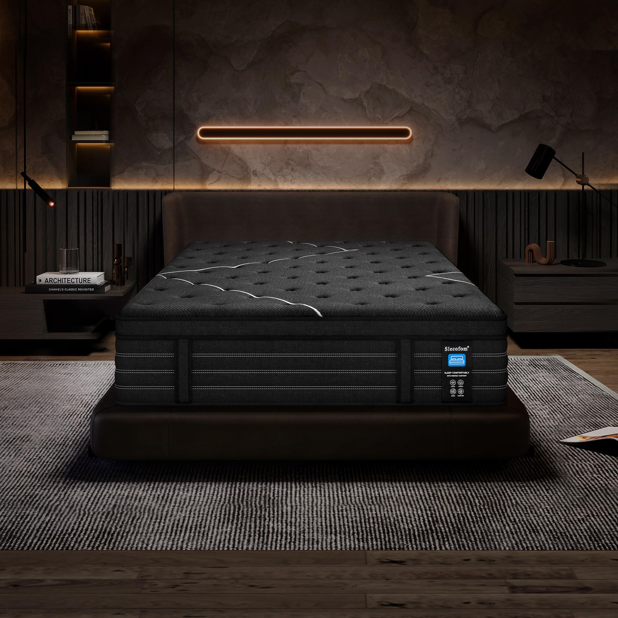 Slecofom Ultra Firm King Size Mattress