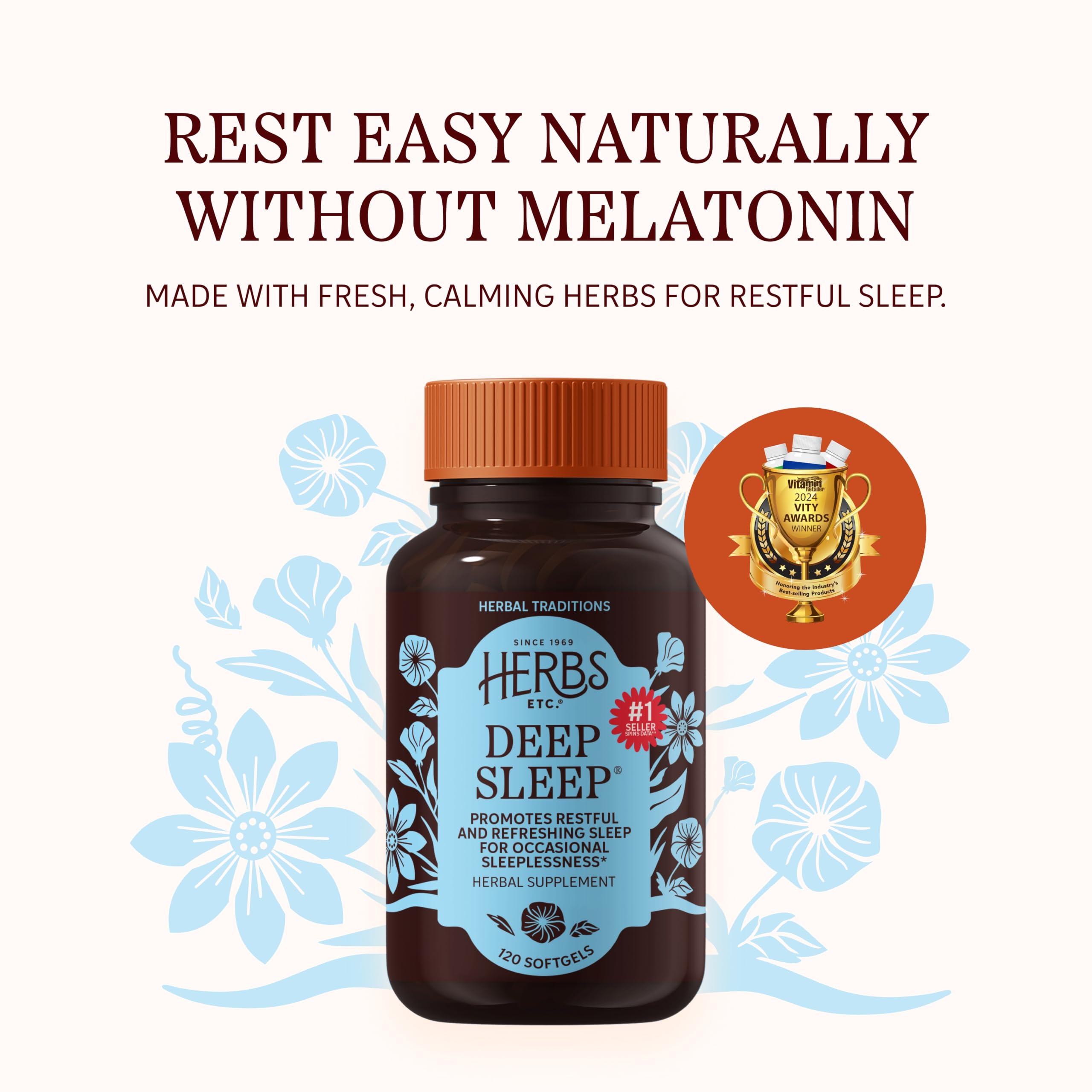 Herbs Etc, Deep Sleep, 120 Count — Amazon image 3