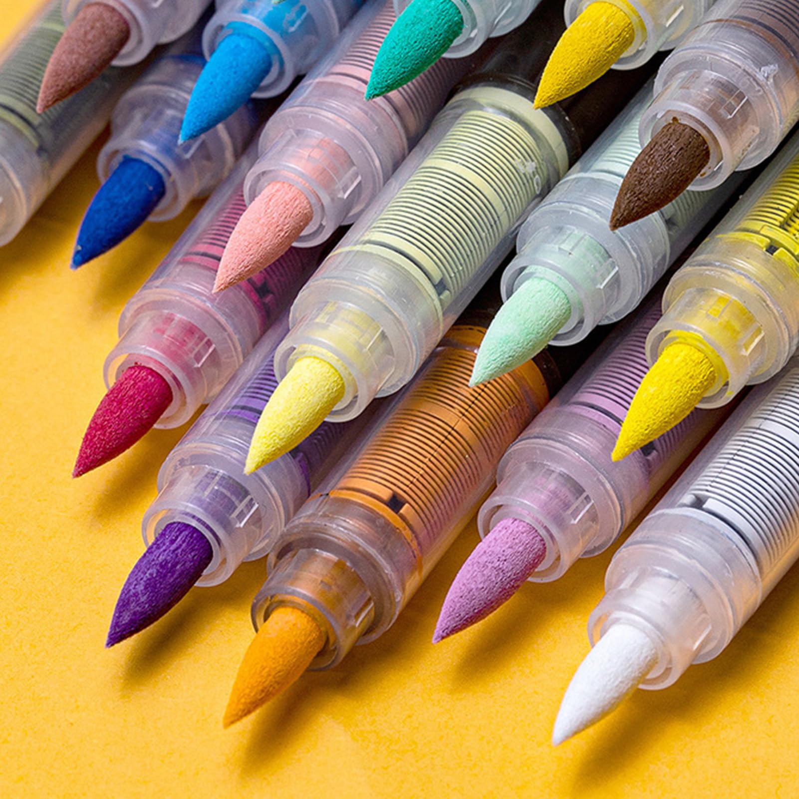 Mattlack-Marker-Set: Permanente Acrylstifte für Künstler, wasserfeste Marker für Oberflächen wie Leinwand, Stoff, Stein, Holz | Lebendiges Bastelzubehör