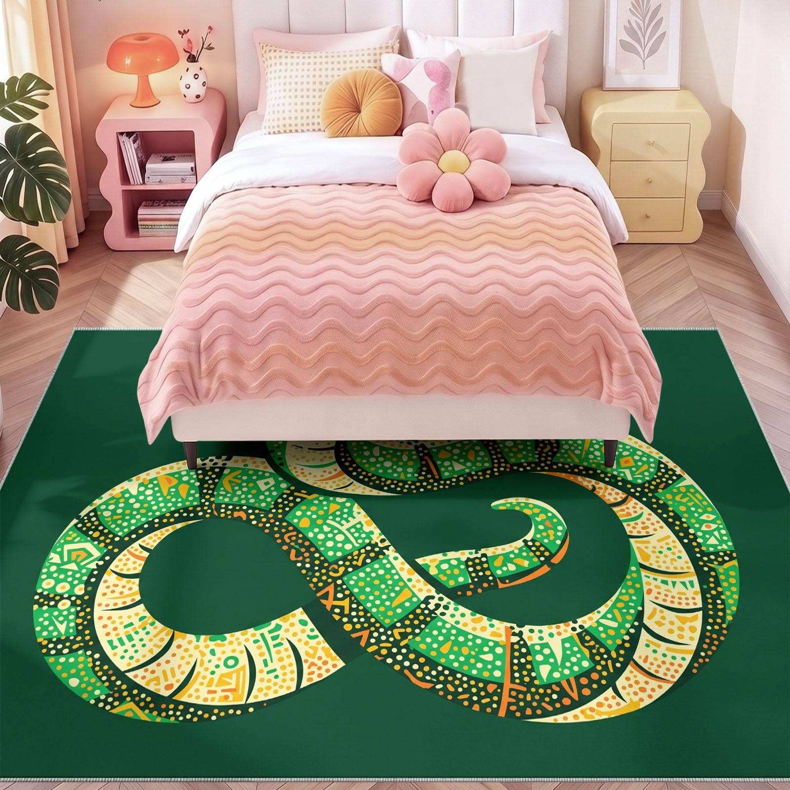 Générique Tapis De Zone, Moderne Tendance Imprimé Tapis Antidérapant