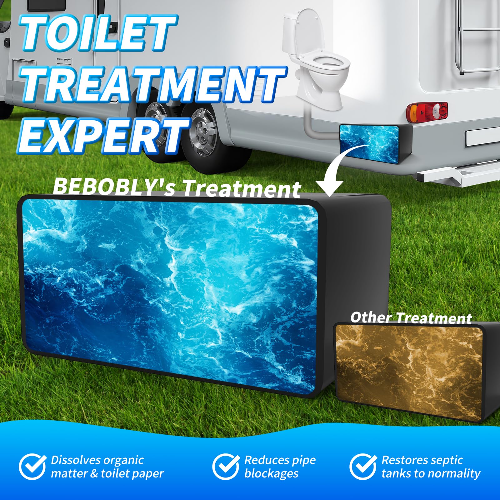 Photo inspiration: Quick Fix For Septic Tank Odors In Rvs Reference: Snapklik Com Rv Toilet Treatment Drop Ins Extra Strength Septic