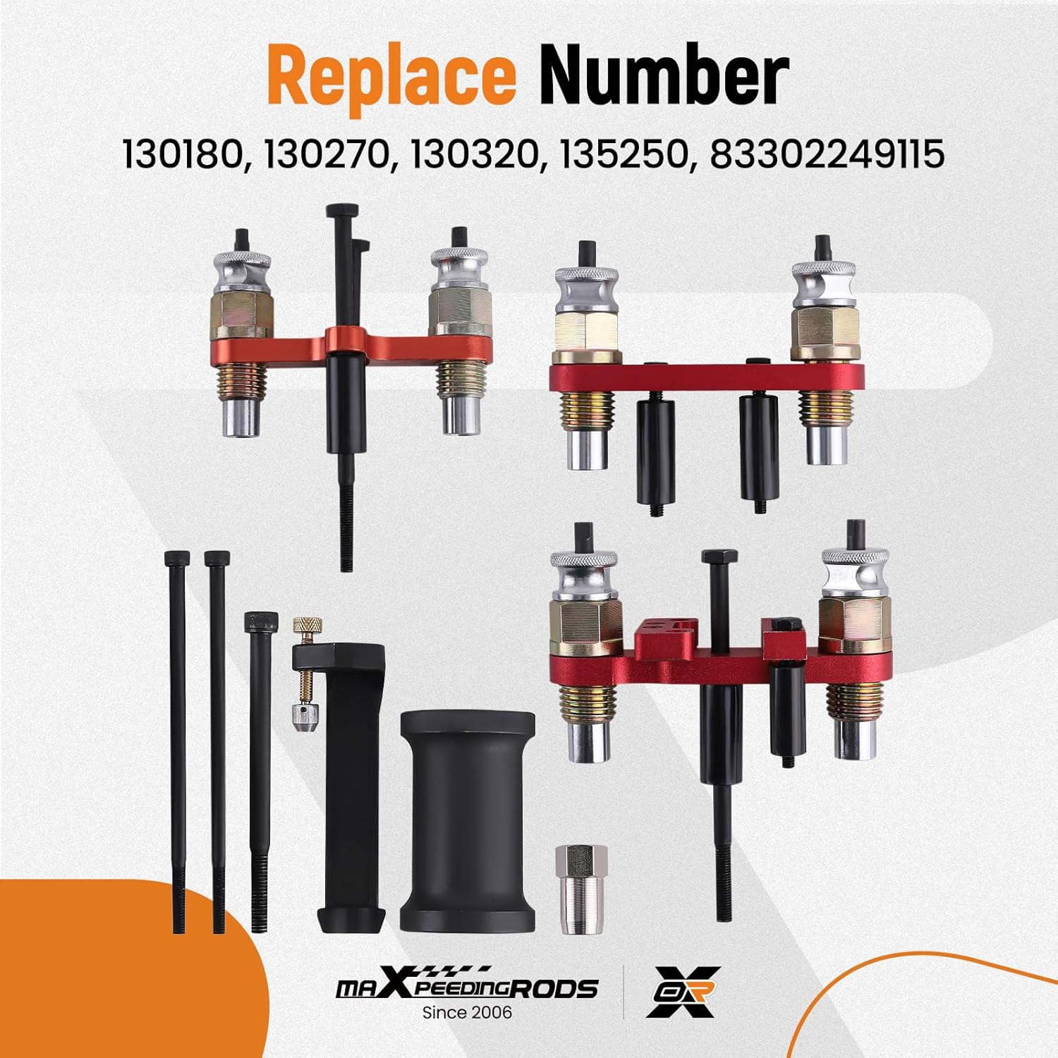 maXpeedingrods Fuel Injector Puller and Seal Install Removal Tool Kit for BMW N13 N14 N18 N20 N26 N43 N53 N54 N55 N63 N74 S55 S63 B38 B48