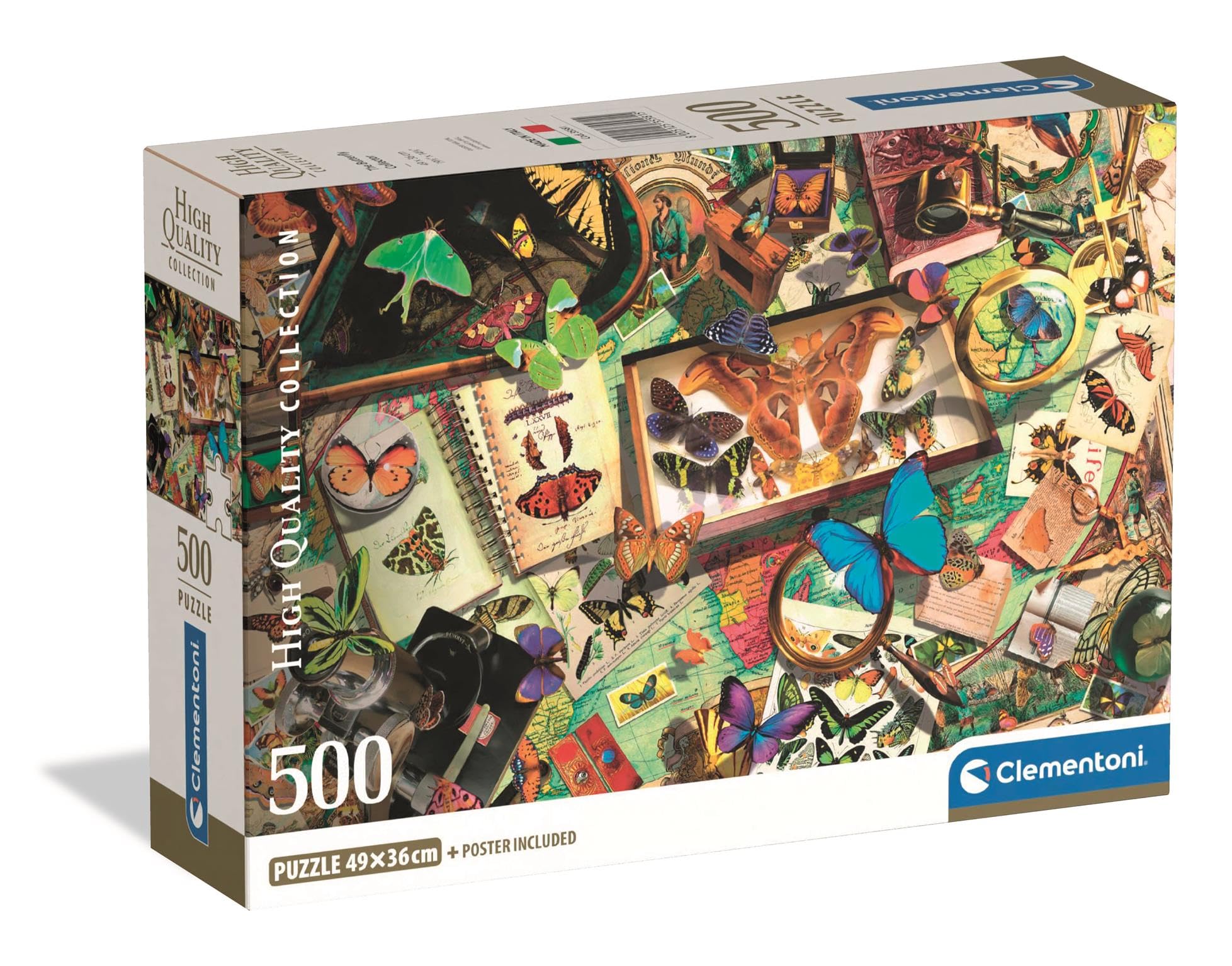 Clementoni The Butterfly Collector Jigsaw Puzzle (500 Pieces)