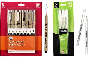 SAKURA Pigma Micron 03 Fineliners: Precision Writing and Drawing Tools