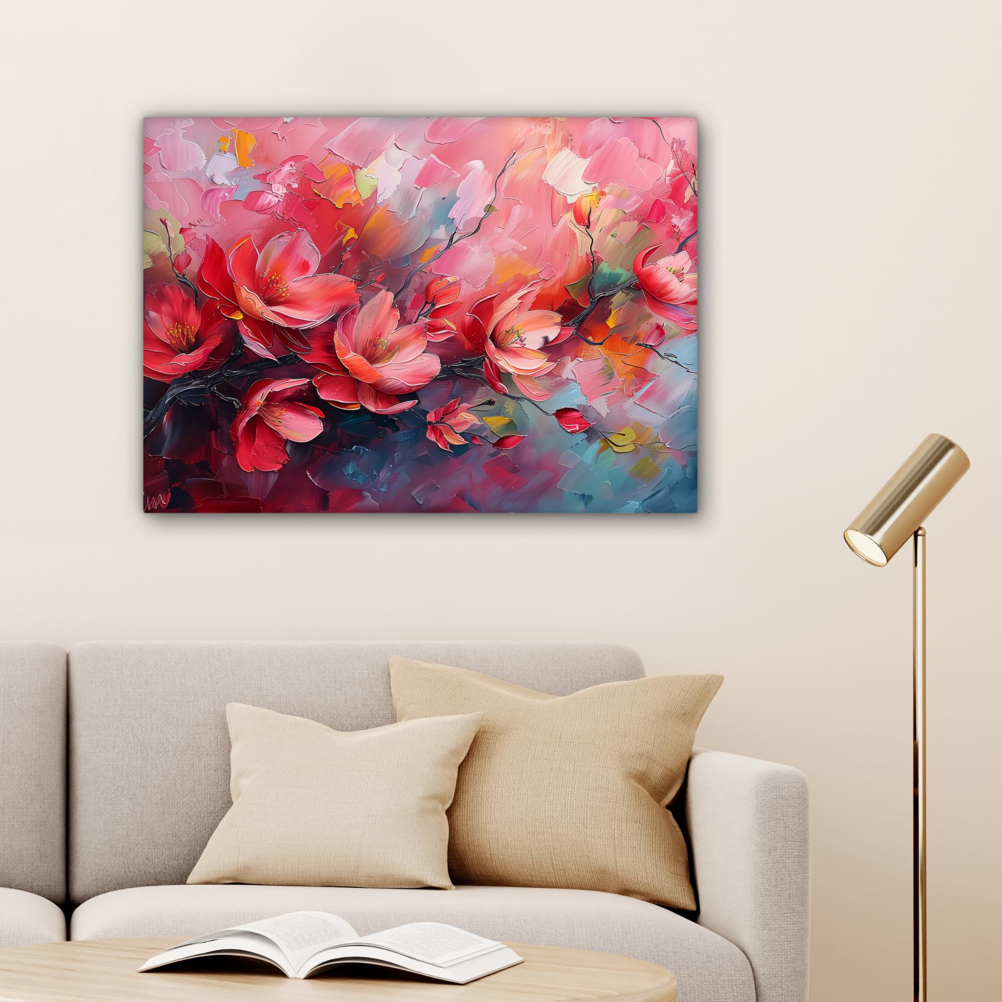 Quadro Su Tela 90x60 Cm - Stampa 'Pasta E Spezie', Decorazione Murale Per Cucina O Soggiorno - Foto 4