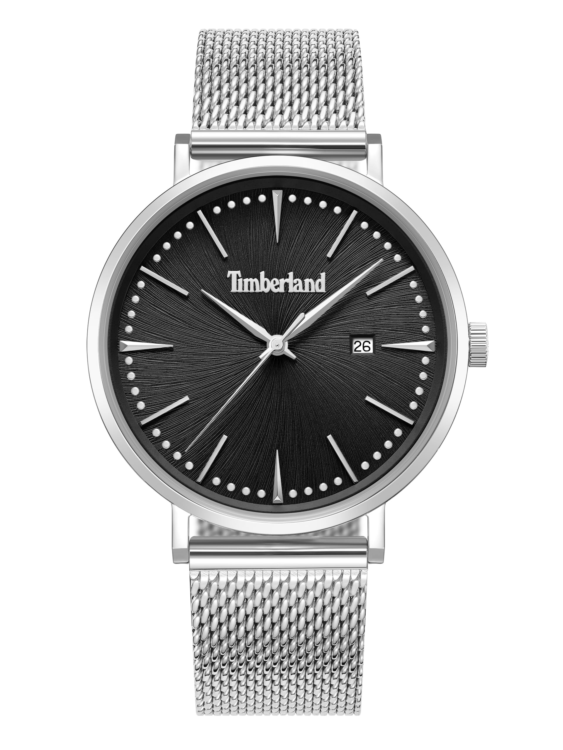Montre Timberland RIPTON TDWGH0029302 et son boîtier robuste en acier brossé