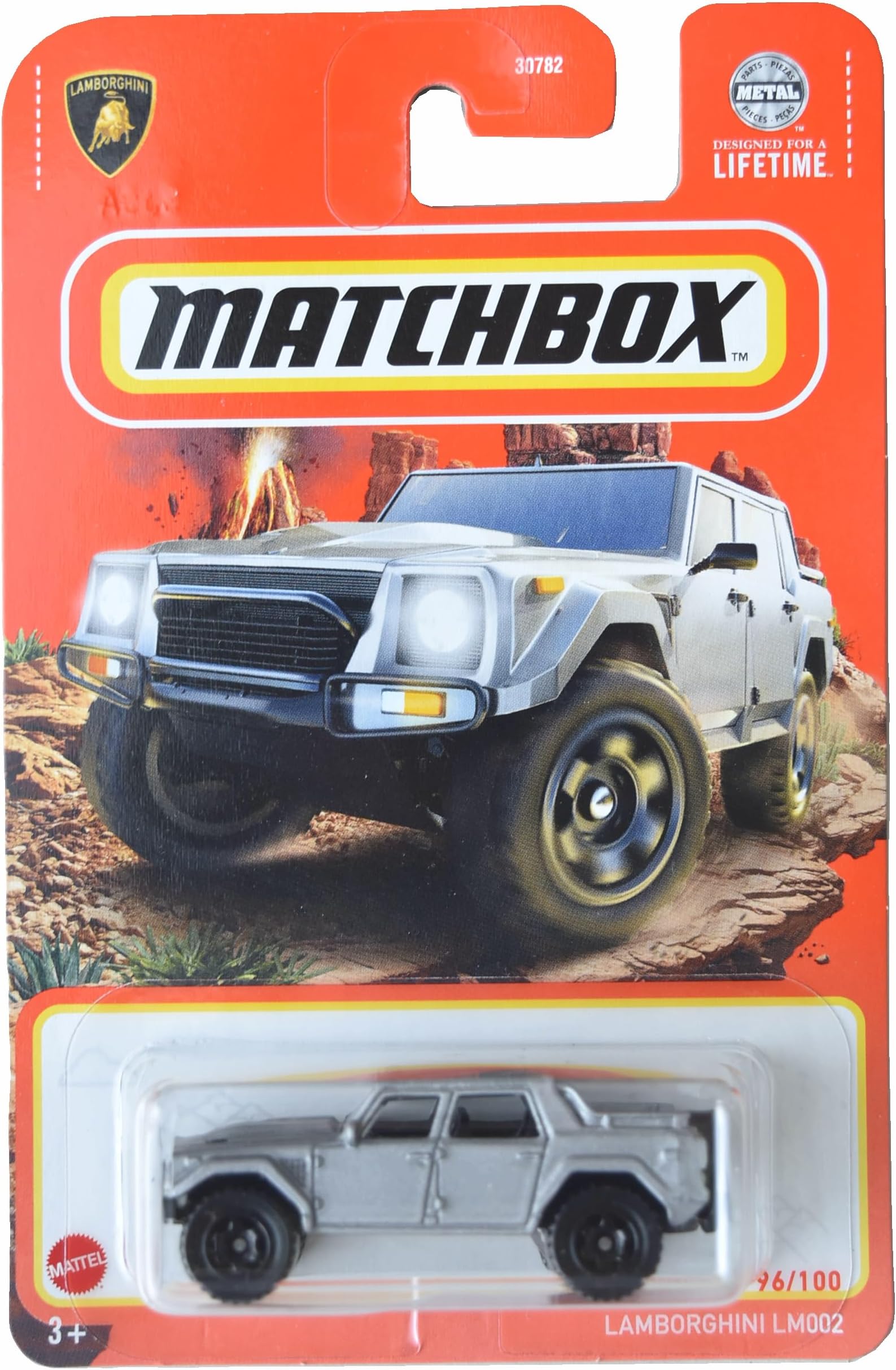 Lamborghini LM002, Gray 1:64 Scale Truck, Unisex, Children Aged 3-12