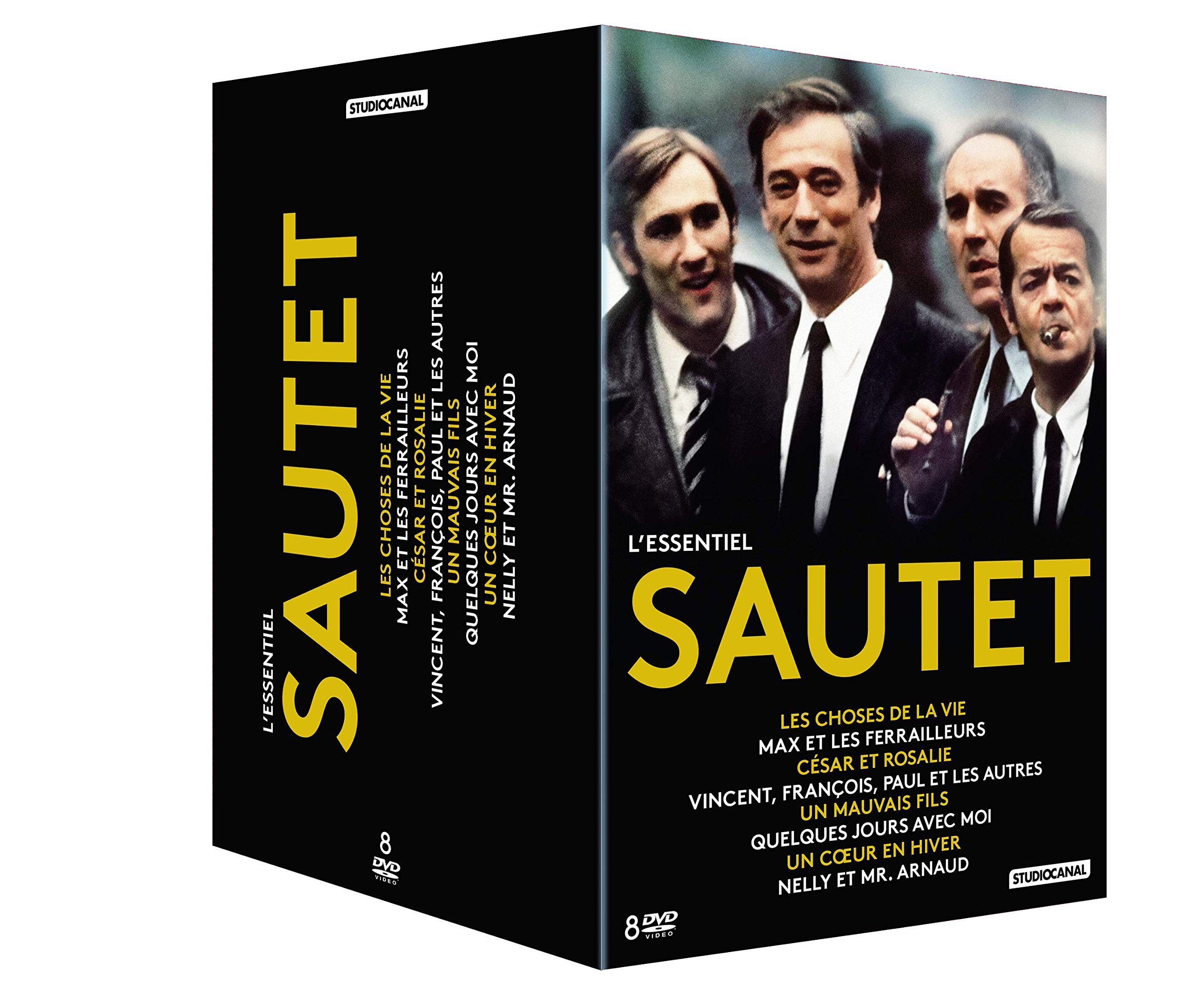L'Essentiel Sautet - Coffret 8 films