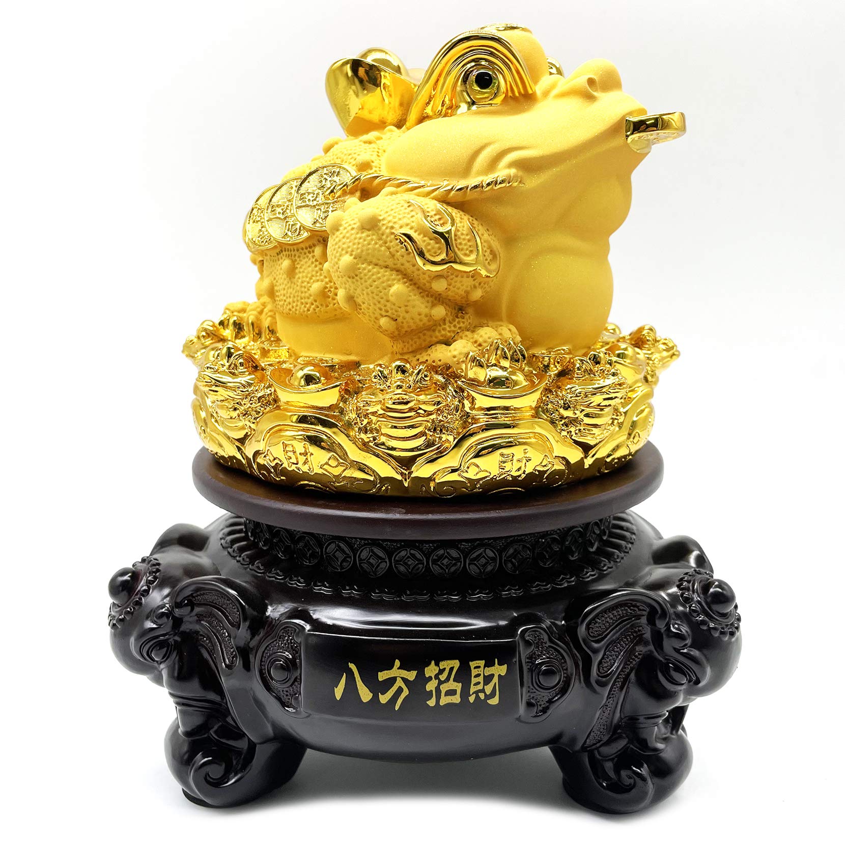 Amazon.com: FUNSXBUG 8 Inch Height Gold Chinese Feng Shui Money