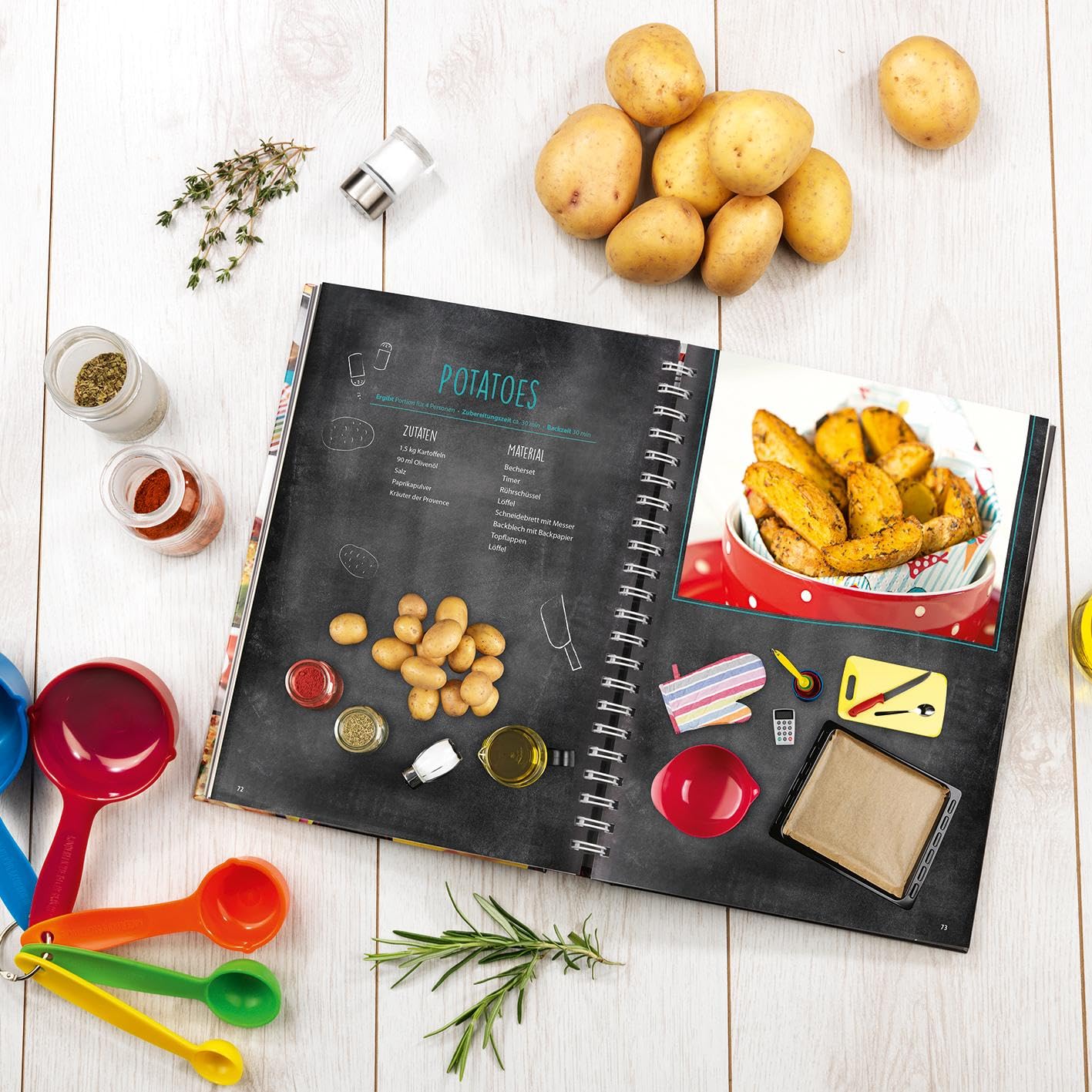 Kinderleichte Becherküche - Ofenrezepte (Band 5): ERGÄNZUNGSEXEMPLAR (ohne 5-teiliges Messbecher-Set), mit 15 herzhaften Rezepten für komplette ... Backen und Kochen für Kinder ab 3 Jahren)
