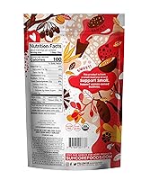 Vista 2 de Suncore Foods Bayas de Goji secas orgánicas, sin gluten, sin OMG, 8 onzas (1 paquete)