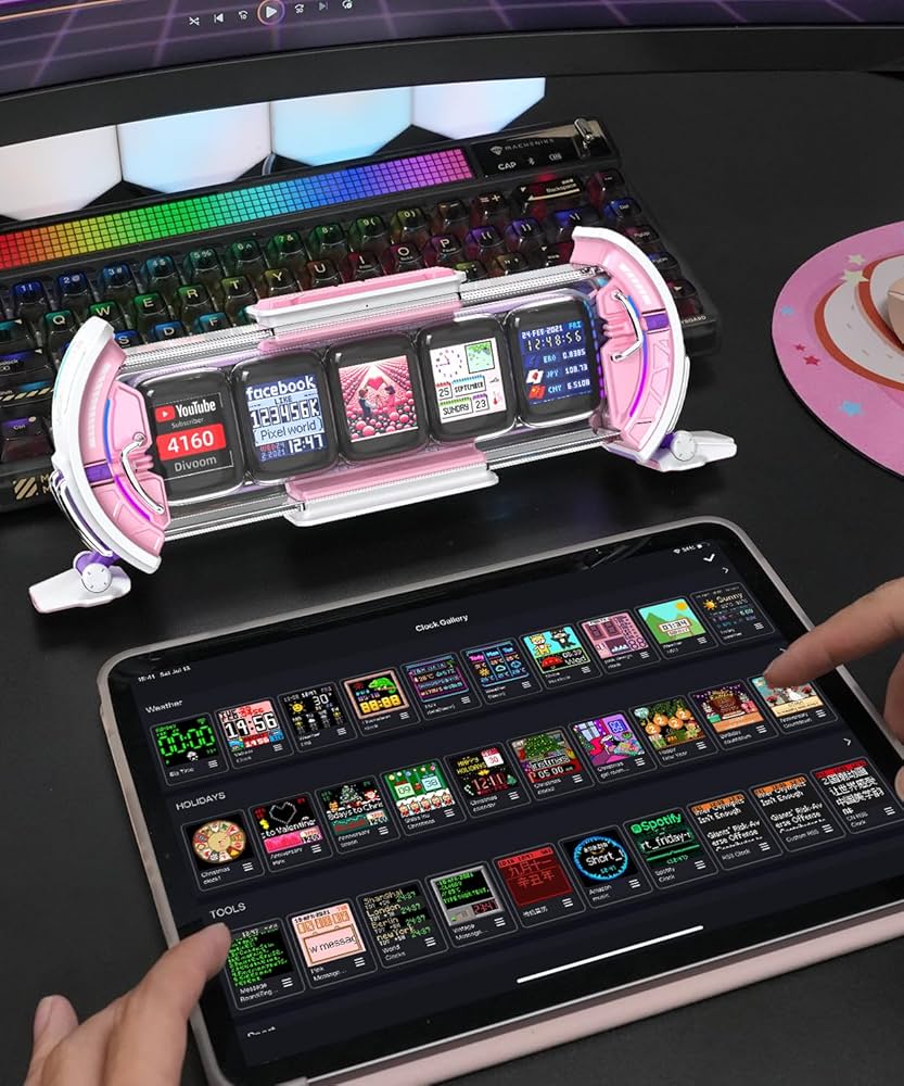 た*ん様 Divoom Times Gate Divoom Times Gate | Pixel Art Informative Display