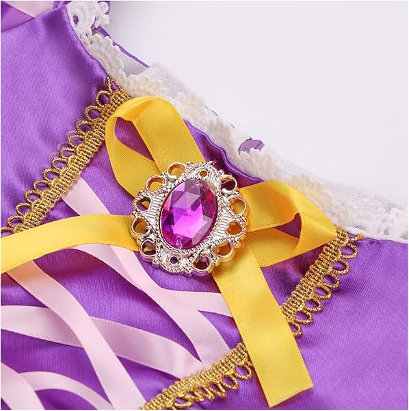 [ANONIE] ドレス プリンセス ドレス コスプレ ワンピース キッズコスチューム ガールズ ディズニー姫風ドレス 子供 仮装 诞生日 - 2
