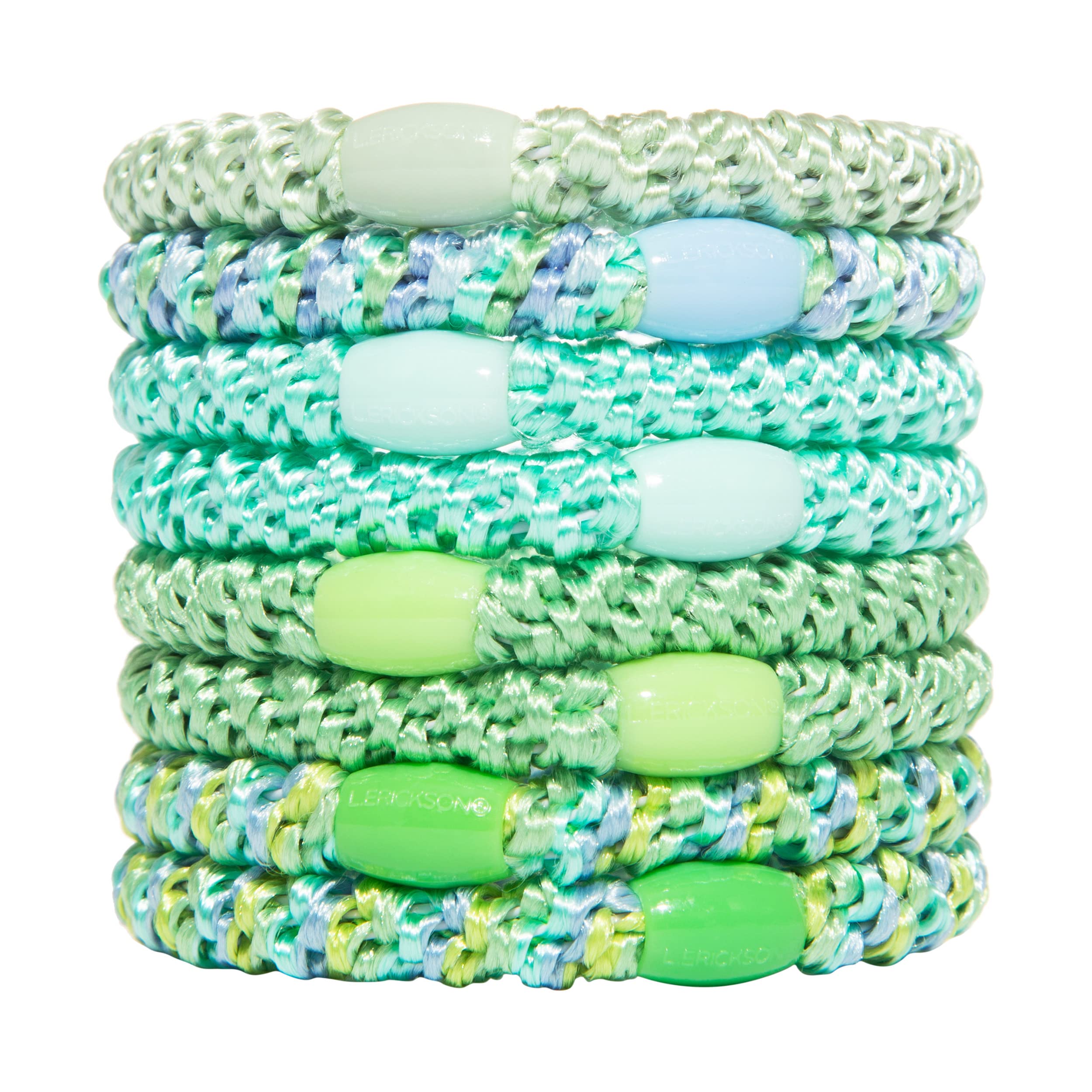 L. Erickson U.S.A. Pony Set of 8, Minty Green