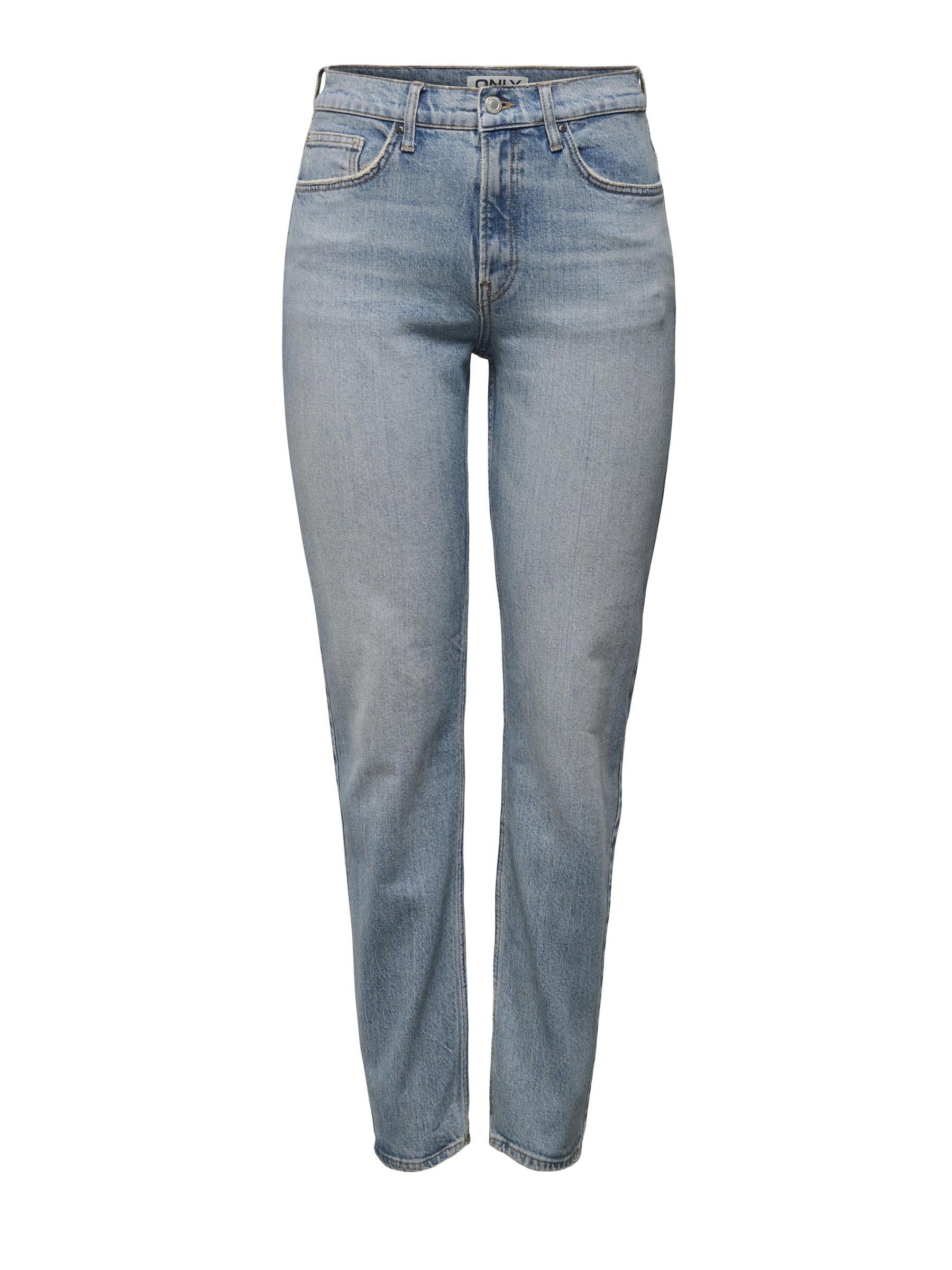 ONLY Damen Onlbillie Ex Hw Straight DNM Tai740 Cs Jeans, Light Blue Denim, 31 W/32 L